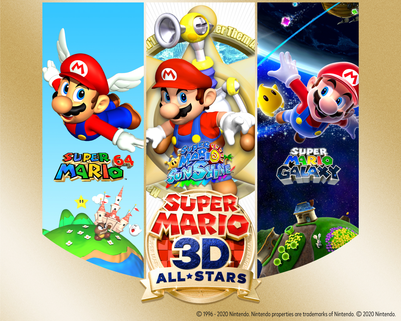 Super Mario 3D All-Stars wallpapers from My Nintendo : Nintendo : Free  Download, Borrow, and Streaming : Internet Archive